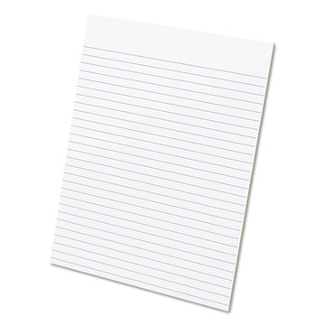 Ampad® Glue Top Pads, Wide-legal Rule, 50 White 8.5 X 11 Sheets, Dozen freeshipping - TVN Wholesale